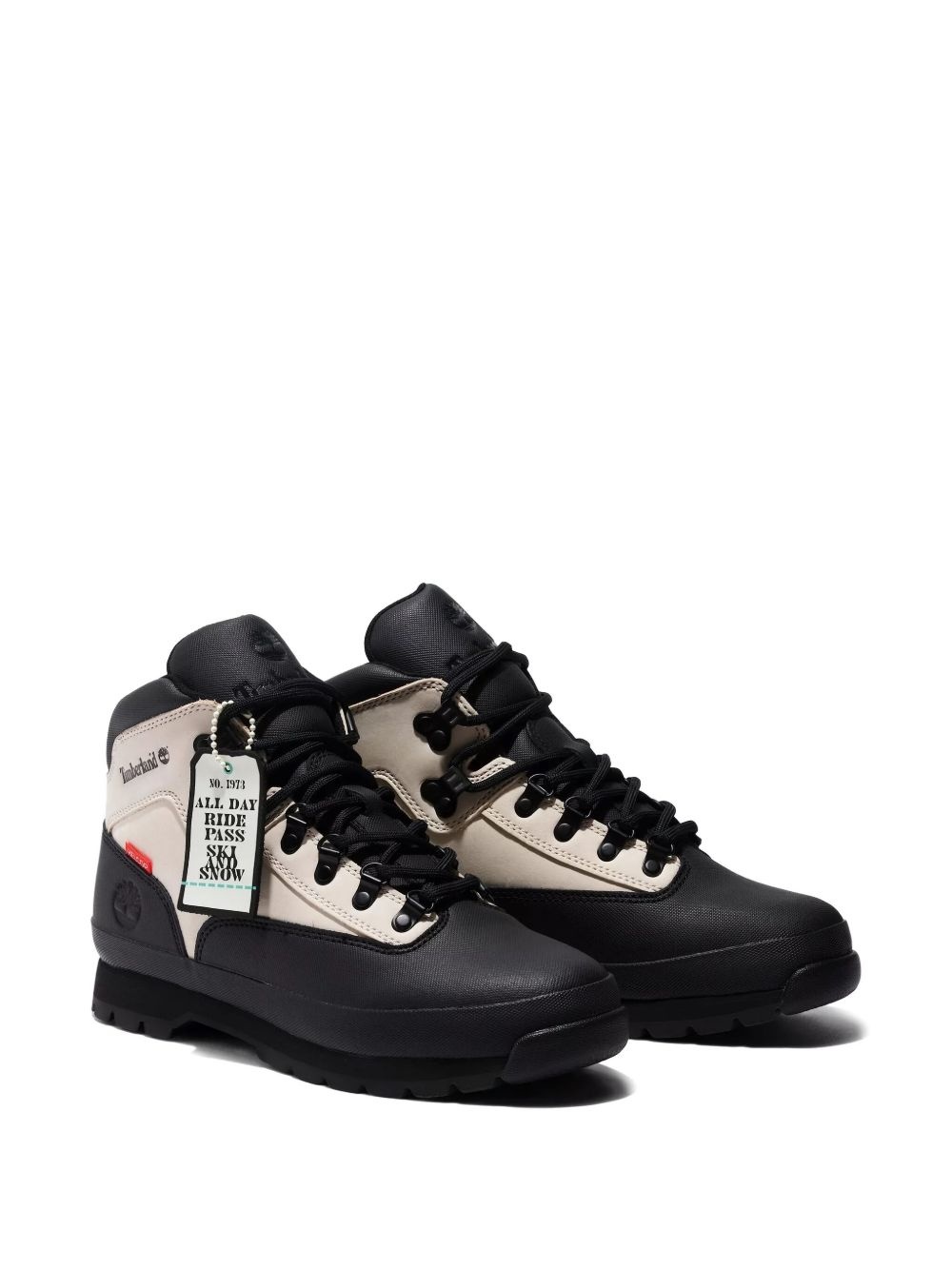 Euro Hiker "Black/White" boots - 2