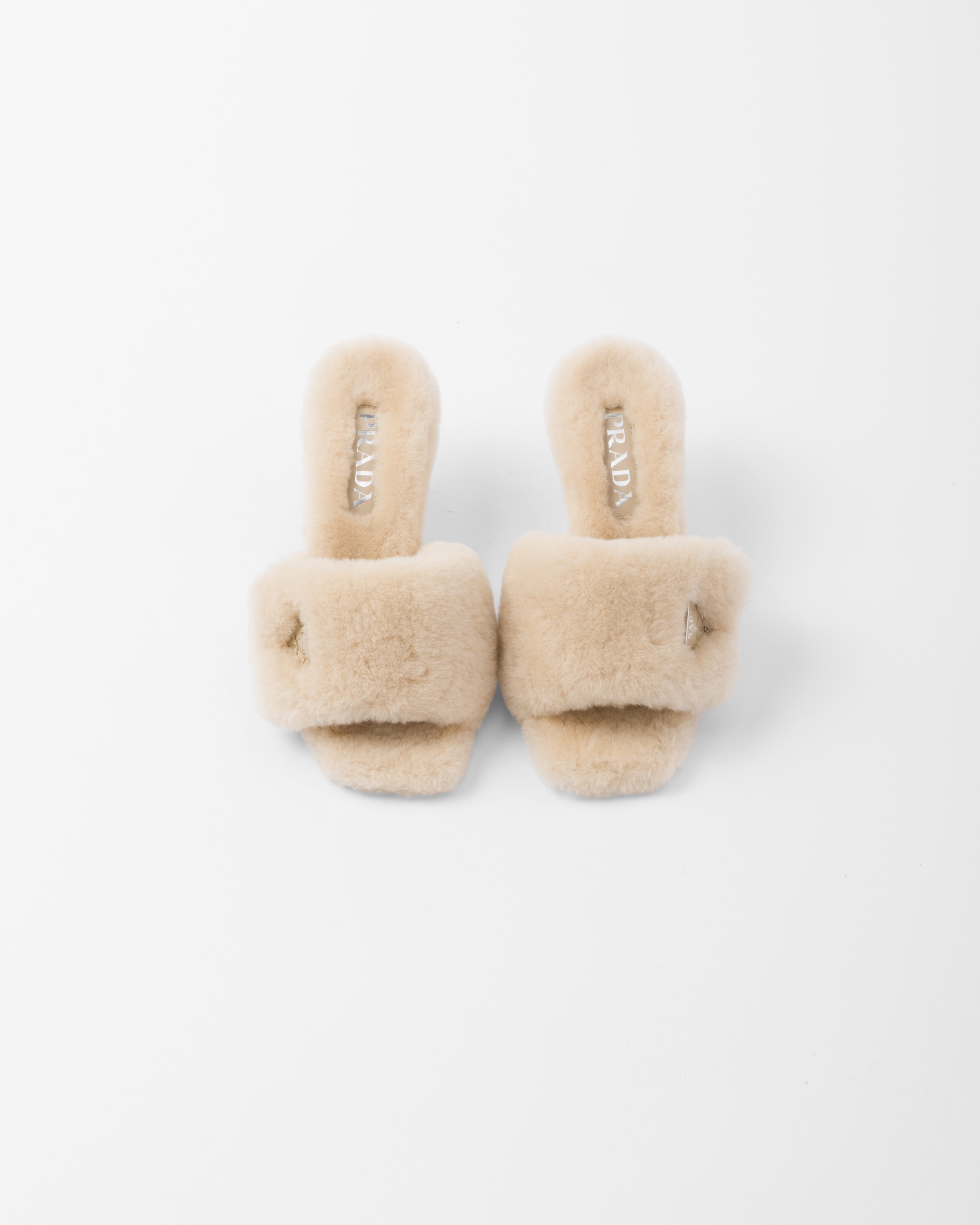 Shearling sandals - 4