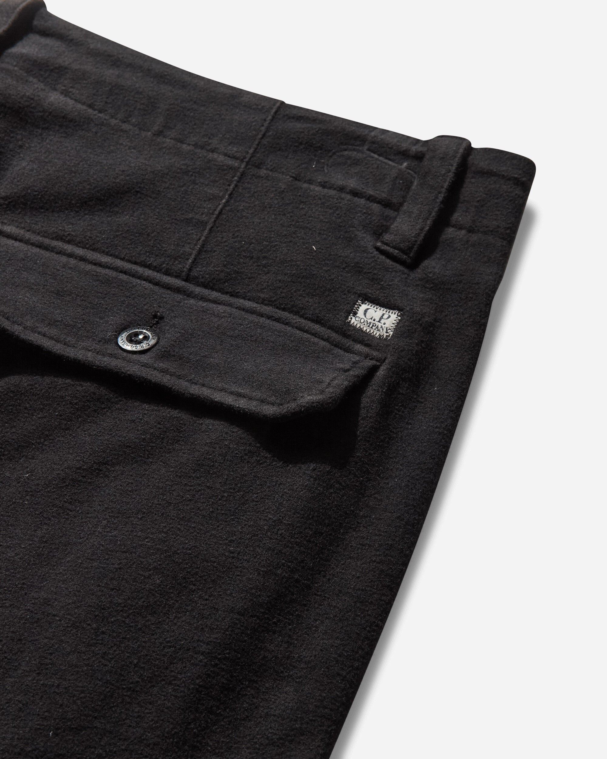 Men's Moleskin Cargo Pants Black - 4