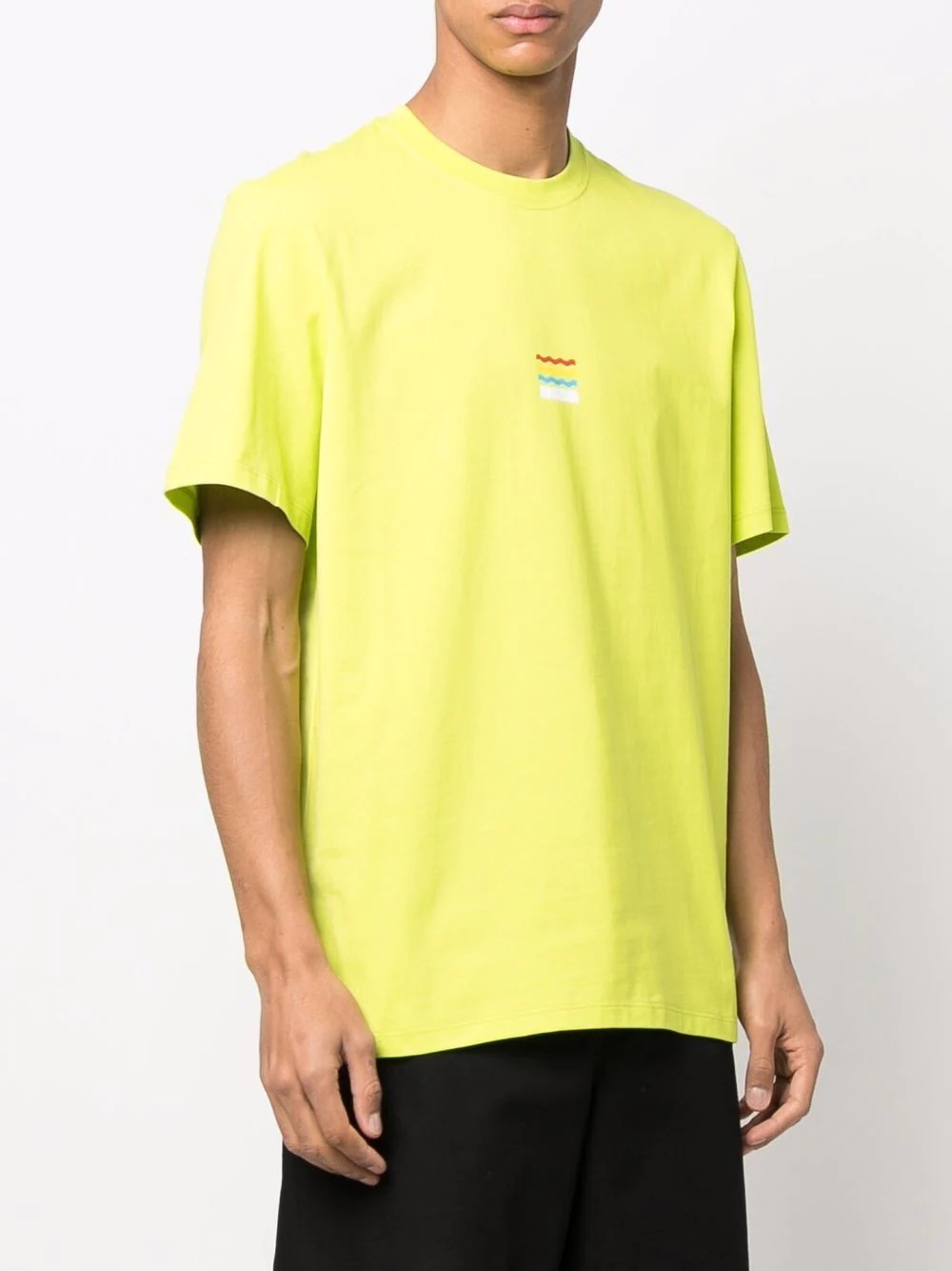 wave logo-print short-sleeve T-shirt - 3