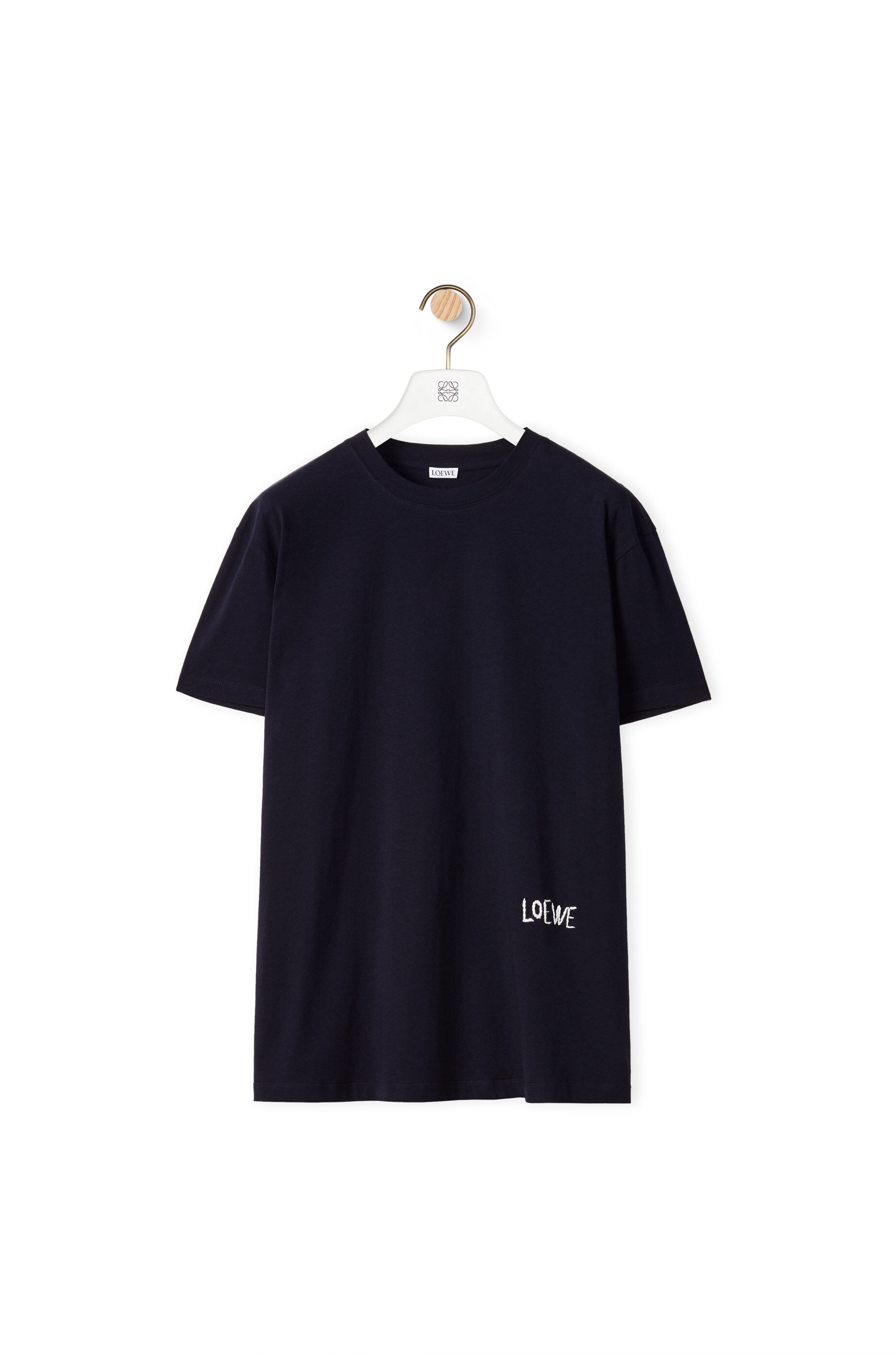 LOEWE embroidered T-shirt in cotton - 1