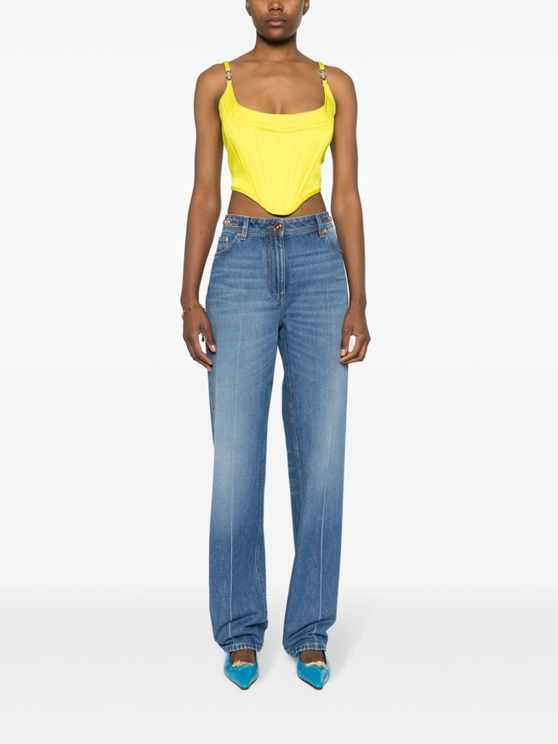 VERSACE Medusa '95 satin corset top outlook