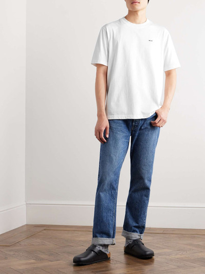 NN07 Adam Logo-Embroidered Pima Cotton-Jersey T-Shirt outlook