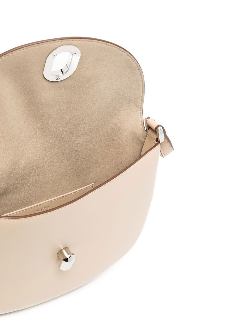 Tondo leather shoulder bag 5