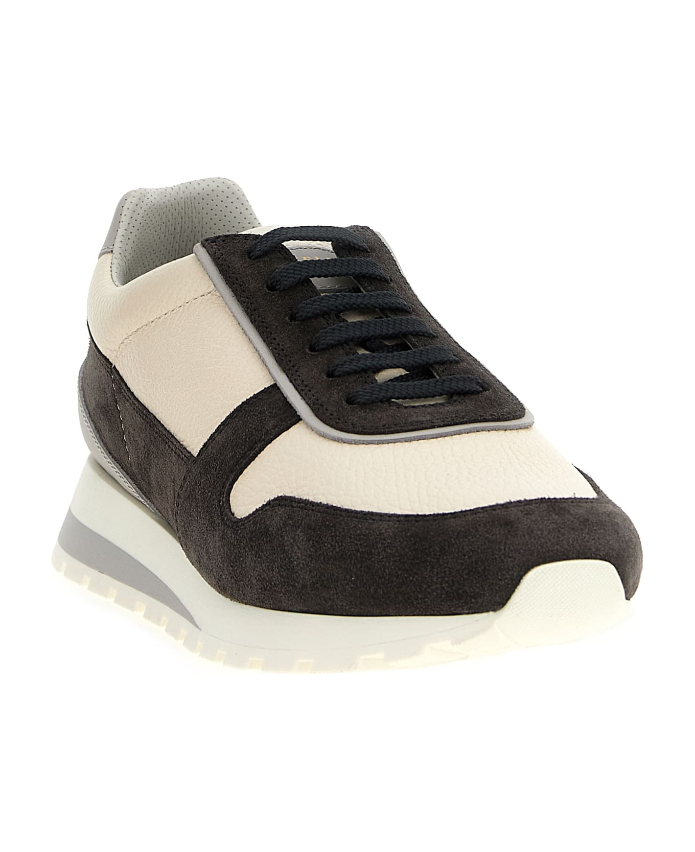 Leather Suede Sneakers - 2