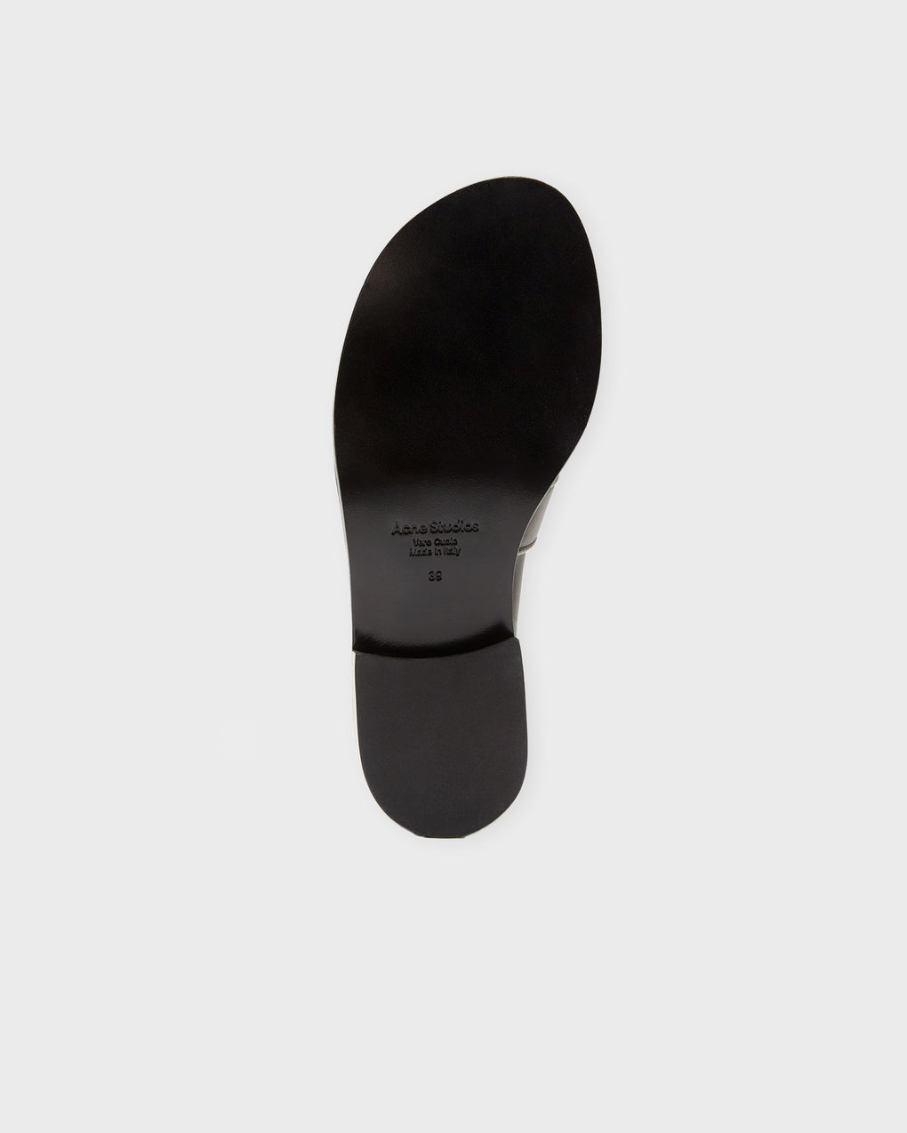 Loafers Logo Leather Brown - 6