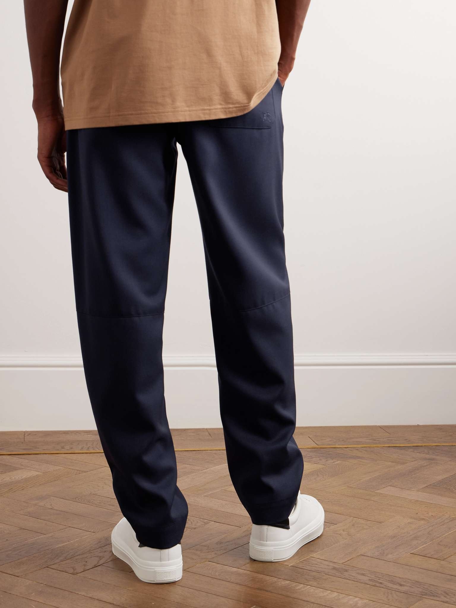 Straight-Leg Panelled Wool Trousers - 4