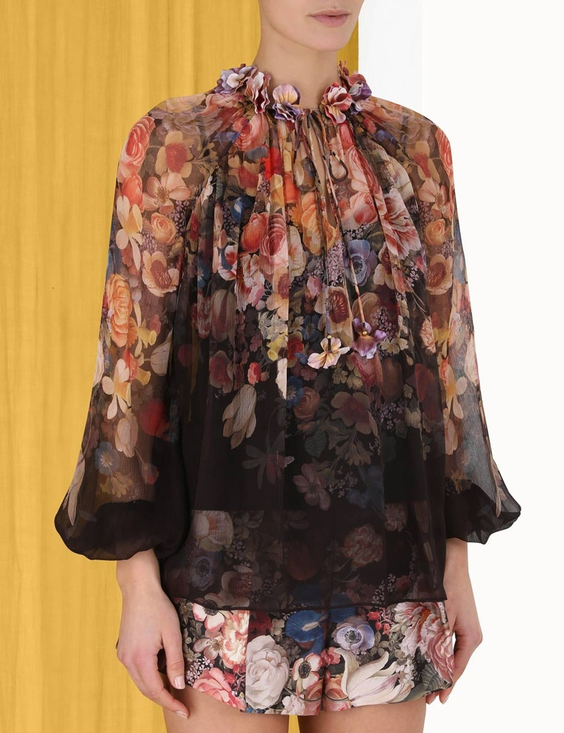 LUMINOSITY FLORAL BLOUSE 5