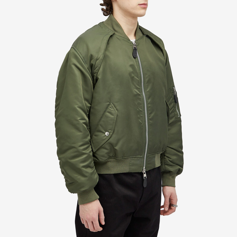 Alexander McQueen Alexander McQueen Harness Sleeve Bomber jacket outlook