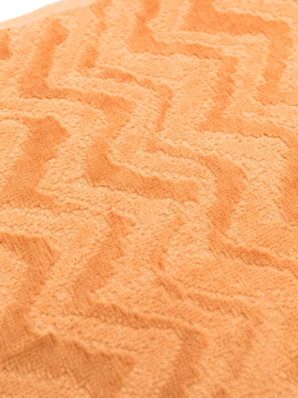 zig-zag-print cotton bath towel - 3