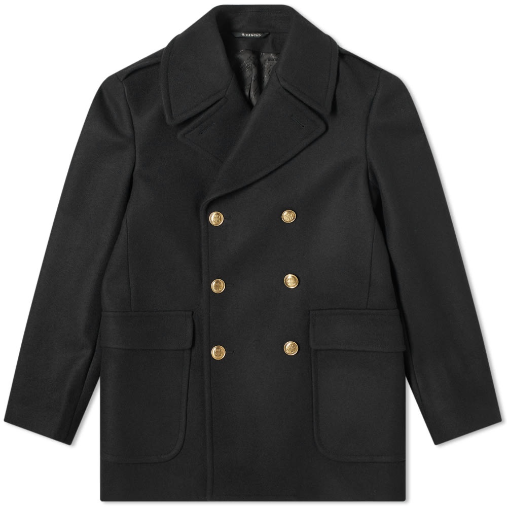 Givenchy Wool Pea Coat - 1