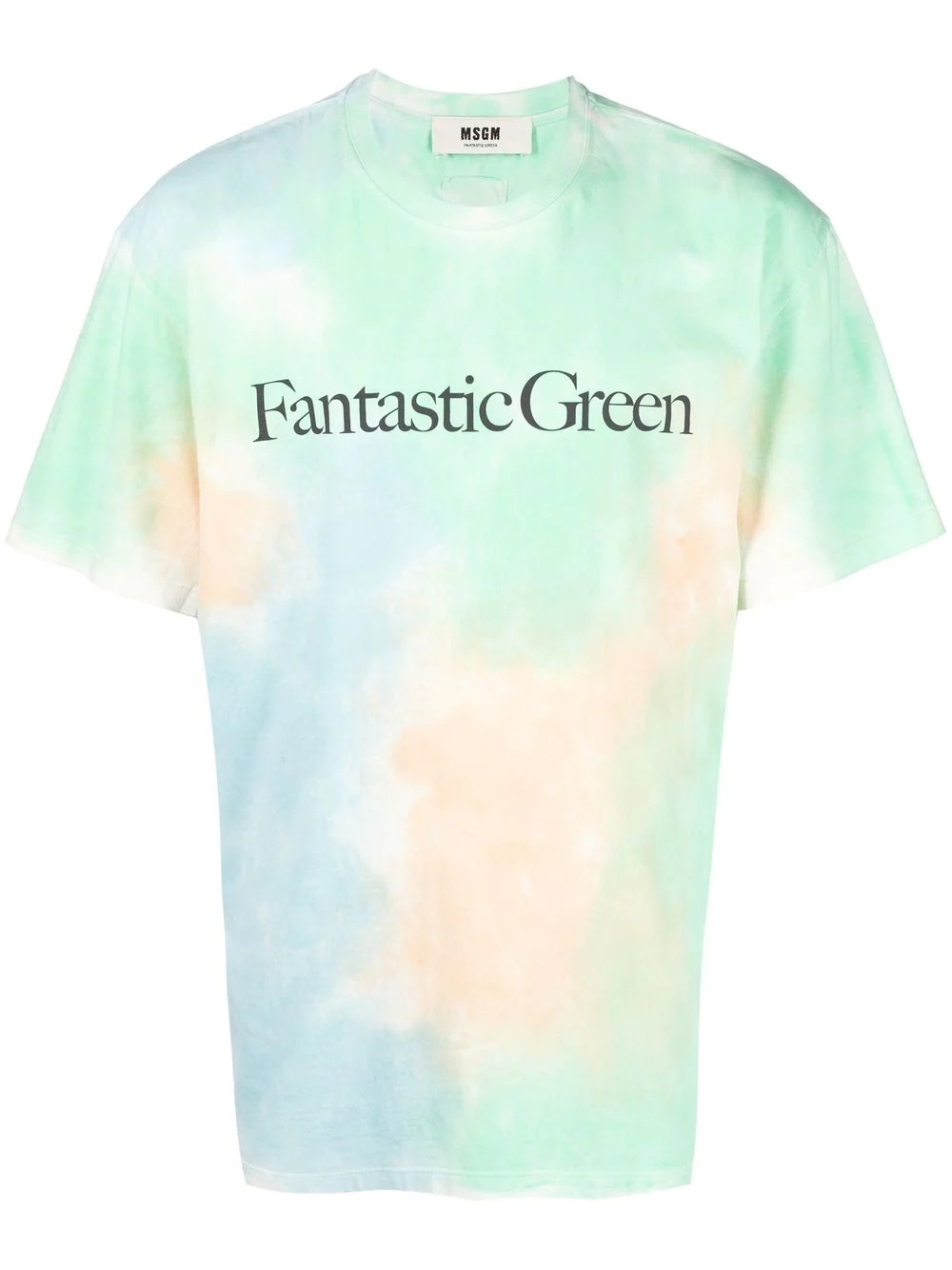 Fantastic Green tie-dye T-shirt - 1