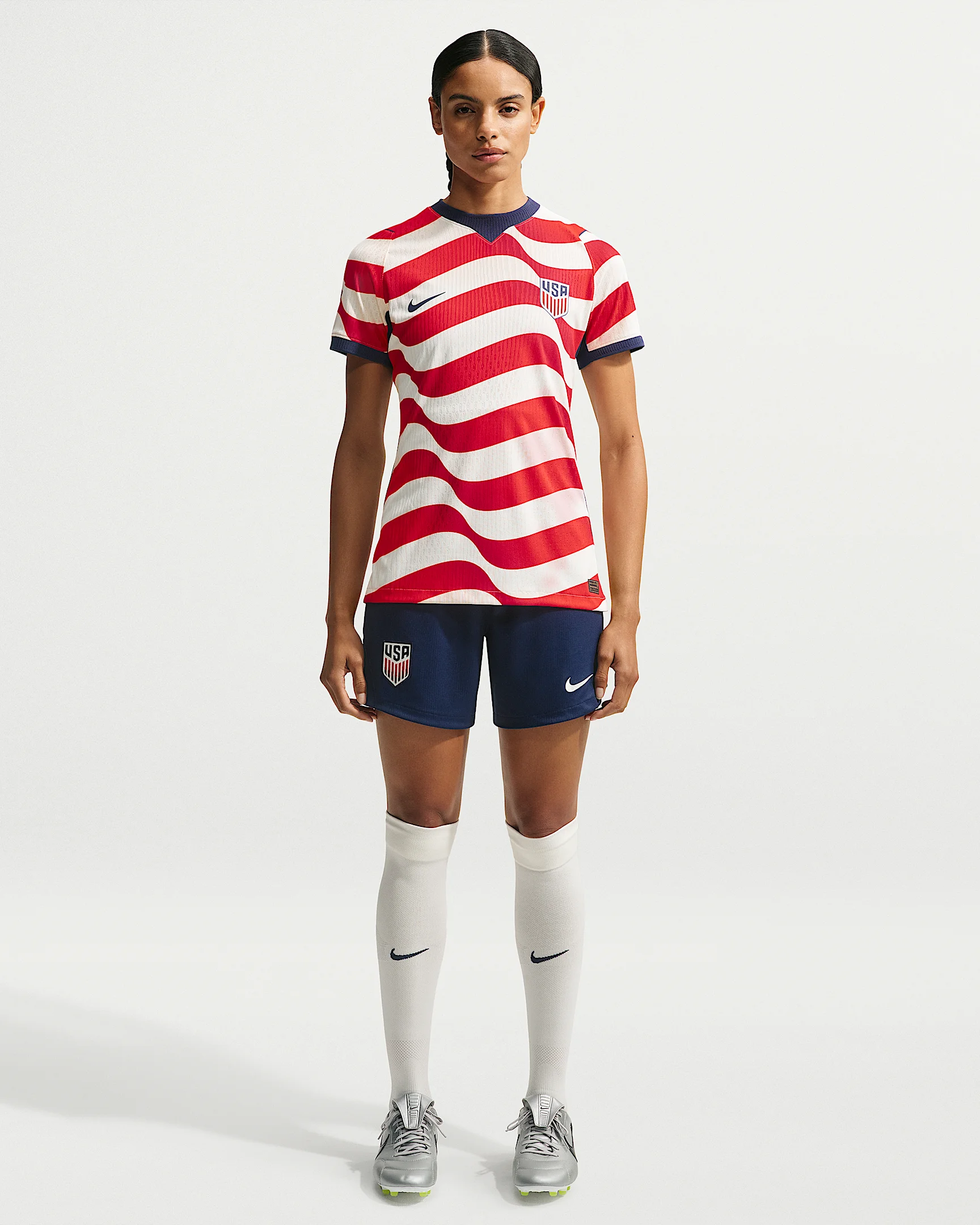 USMNT 2026 Stadium Home Women's Nike Dri-FIT Soccer Replica Shorts - 1