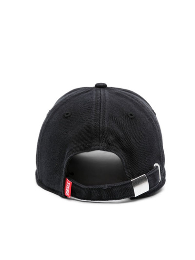 Diesel logo-embroidered cotton cap outlook