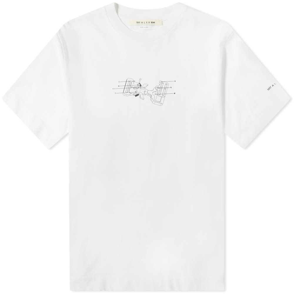 END. x 1017 Alyx 9SM Buckle Print Tee - 1