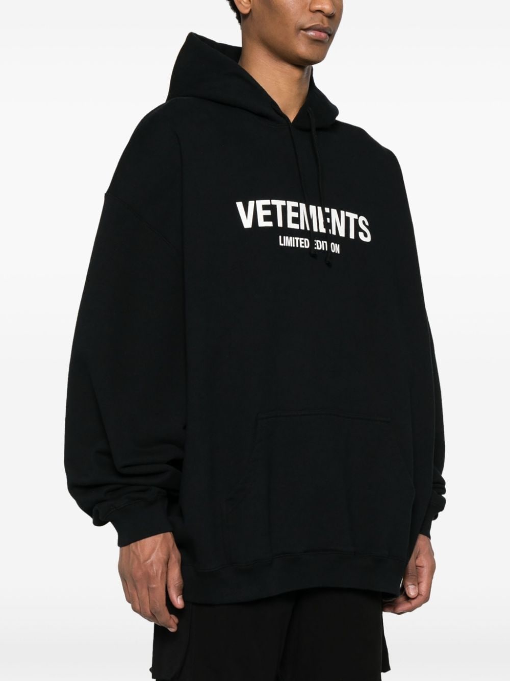 logo-print hoodie - 4