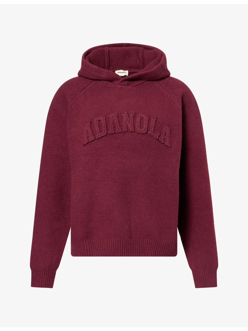 Varsity Oversize Cotton-Knit Hoody - 1