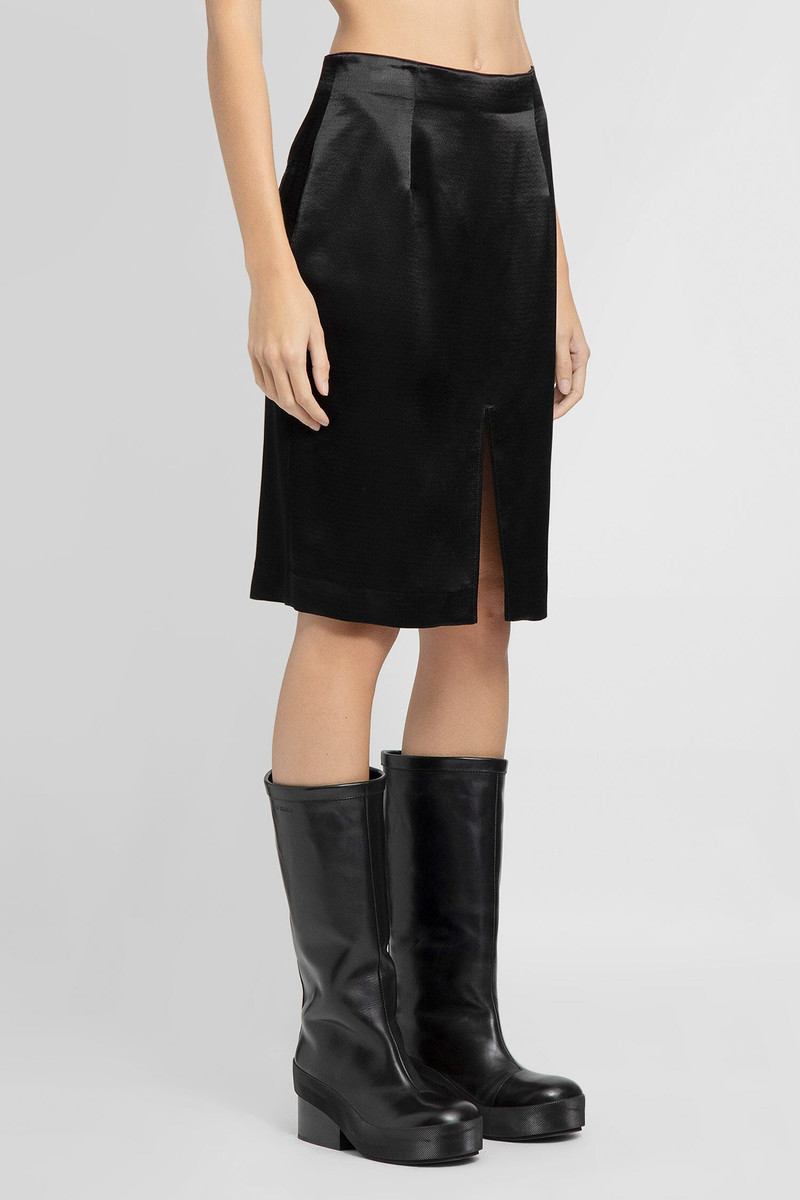 RAF SIMONS WOMAN BLACK SKIRTS 3