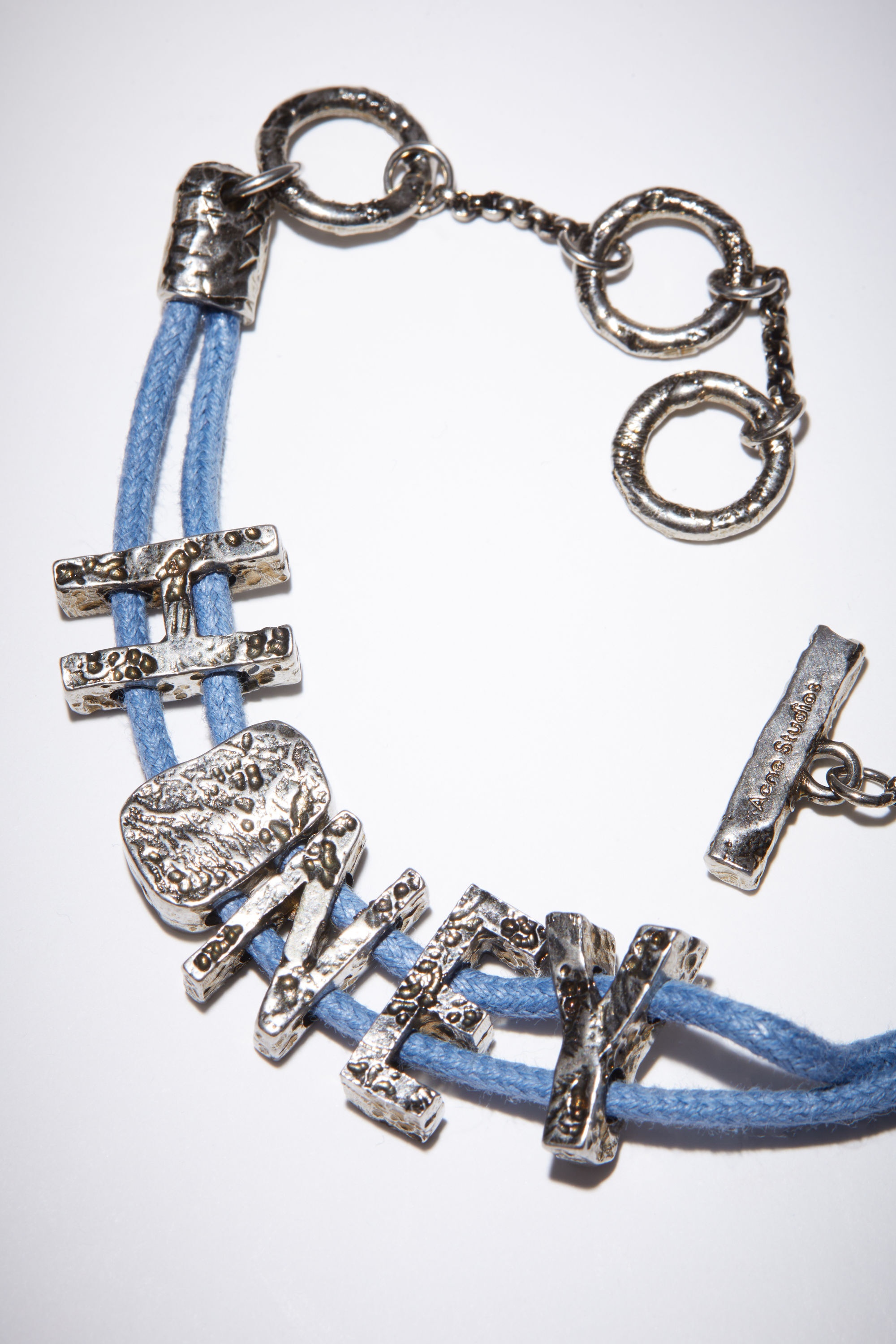 HONEY NECKLACE - Blue/antique silver - 4