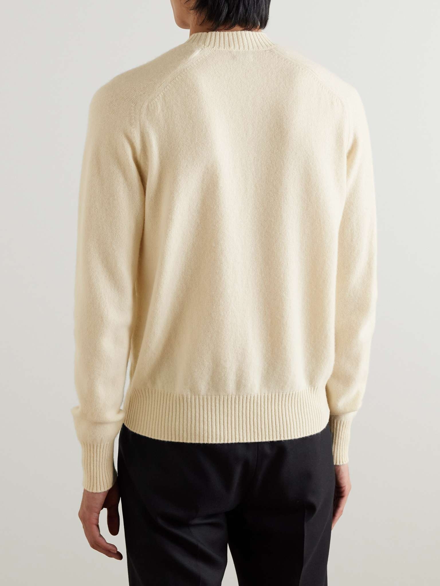 Wool and Cashmere-Blend Sweater - 3