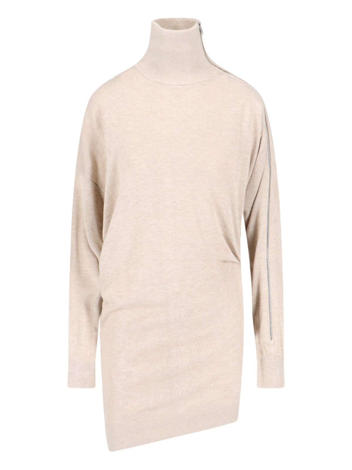 ZIP KNIT DRESS - 1