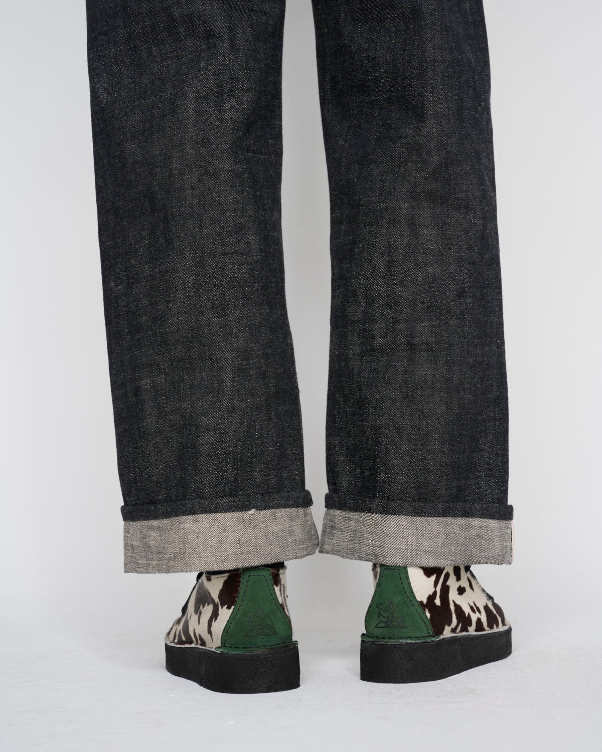 Brain Dead x Clarks Desert Nomad - Cow Print - 8