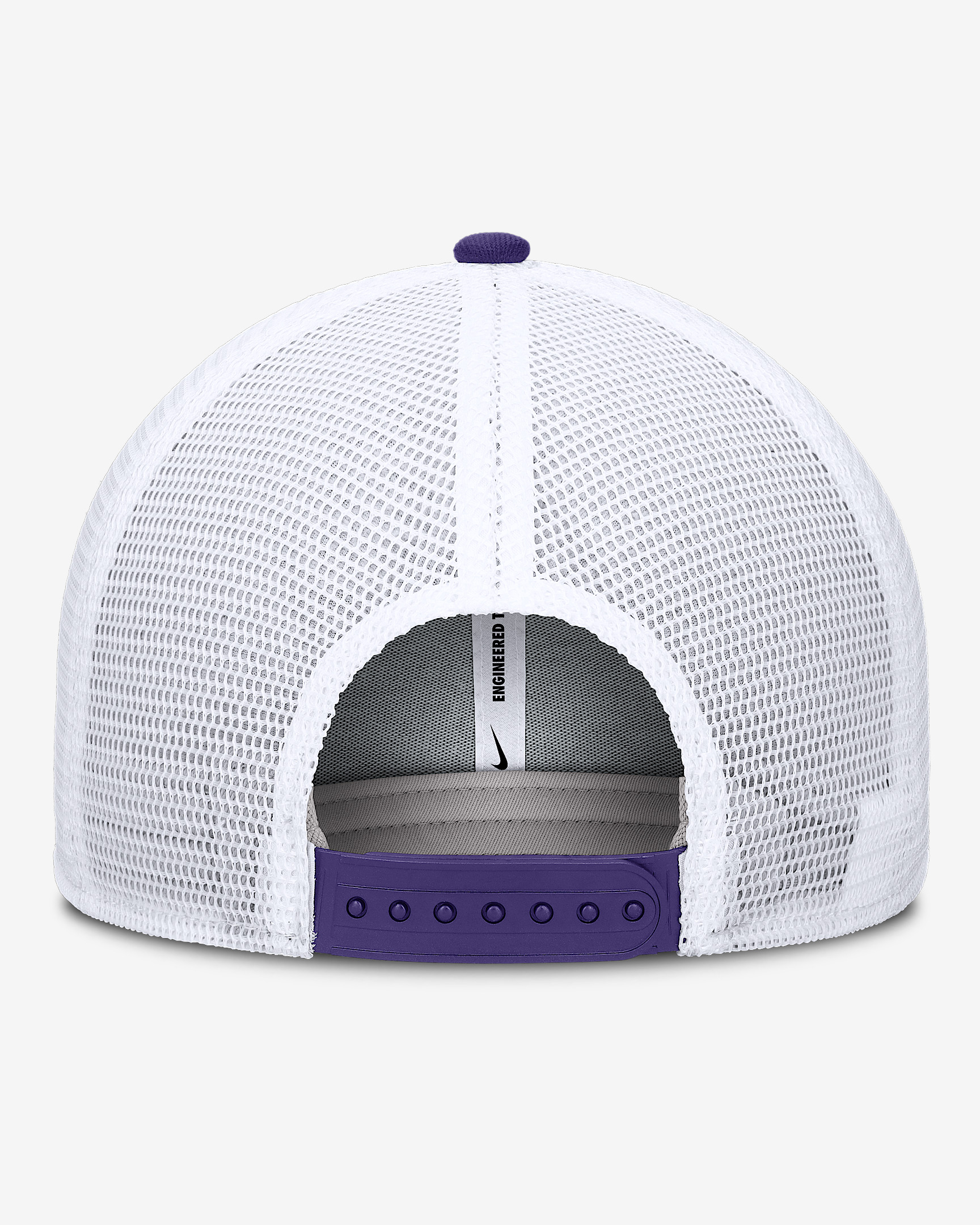 LSU Primetime Rise Men's Nike Dri-FIT College Trucker Adjustable Hat - 2
