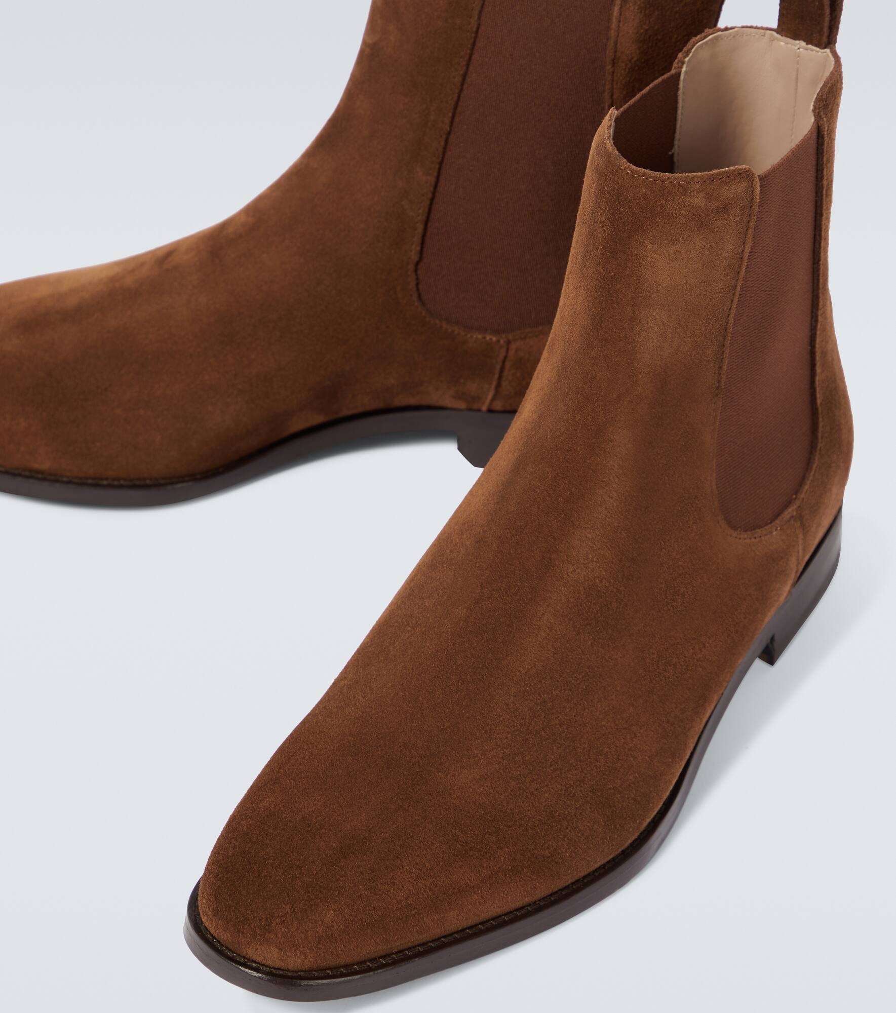 Delsa suede Chelsea boots - 3
