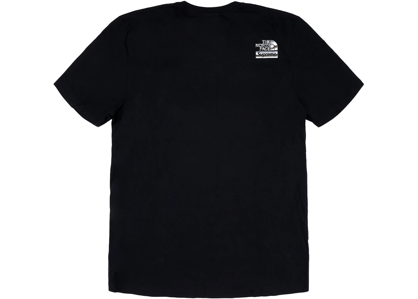 Supreme The North Face Metallic Logo T-Shirt Black - 2