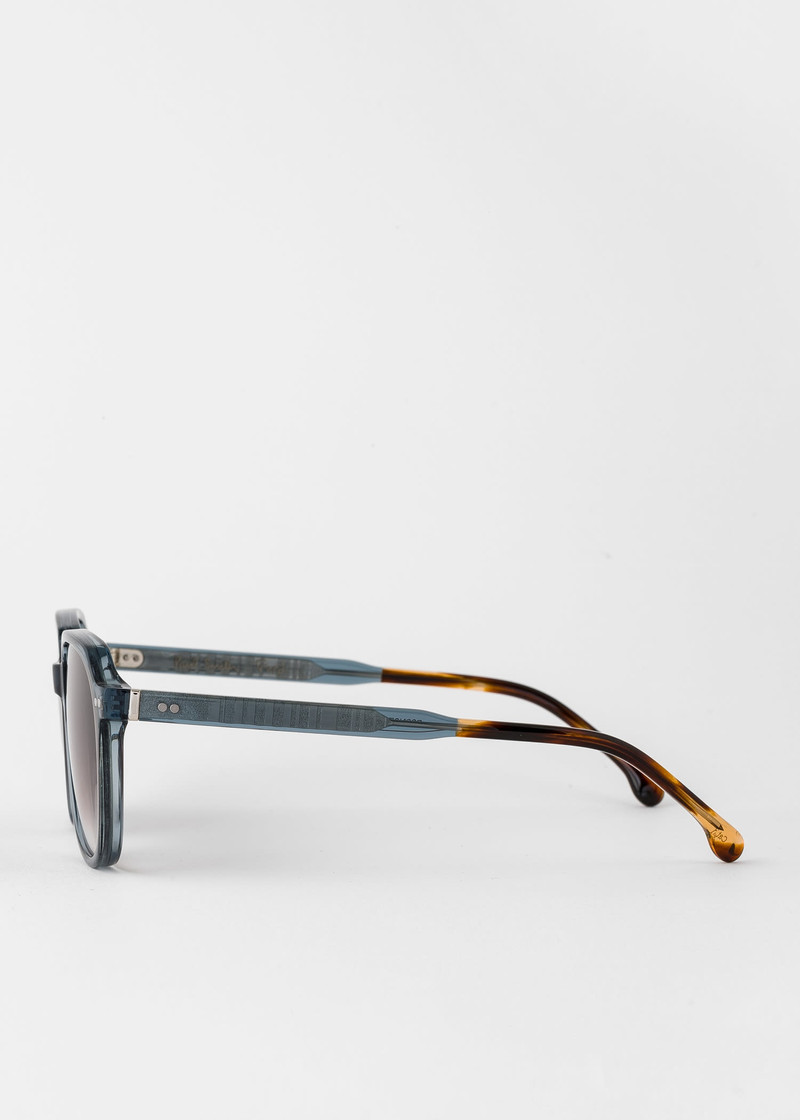 Havana Crystal Stone 'Ford' Sunglasses 5