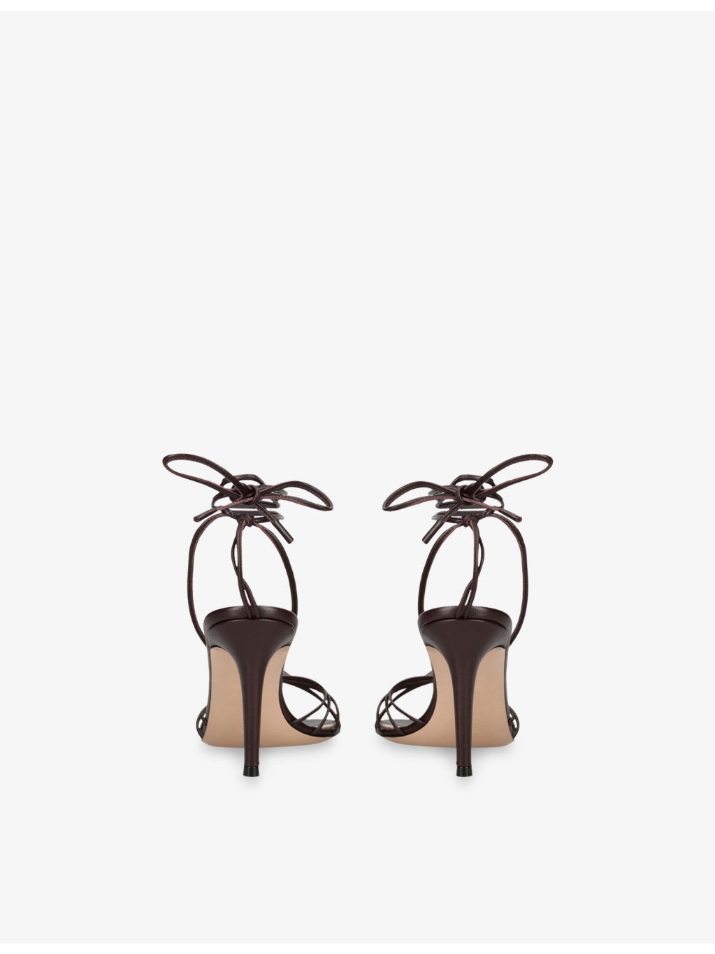 Gwyneth 80 Leather Heeled Sandals - 4