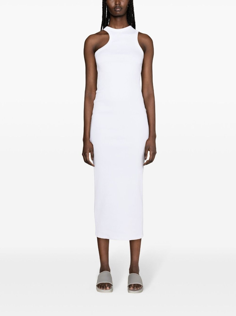 Axel Arigato asymmetric ribbed midi dress outlook
