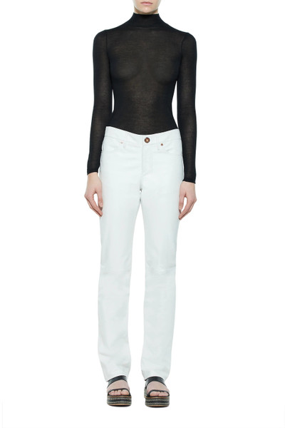 GABRIELA HEARST Charles Pant in White Leather outlook