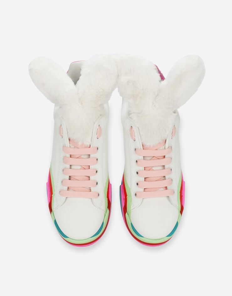Calfskin Portofino sneakers - 5