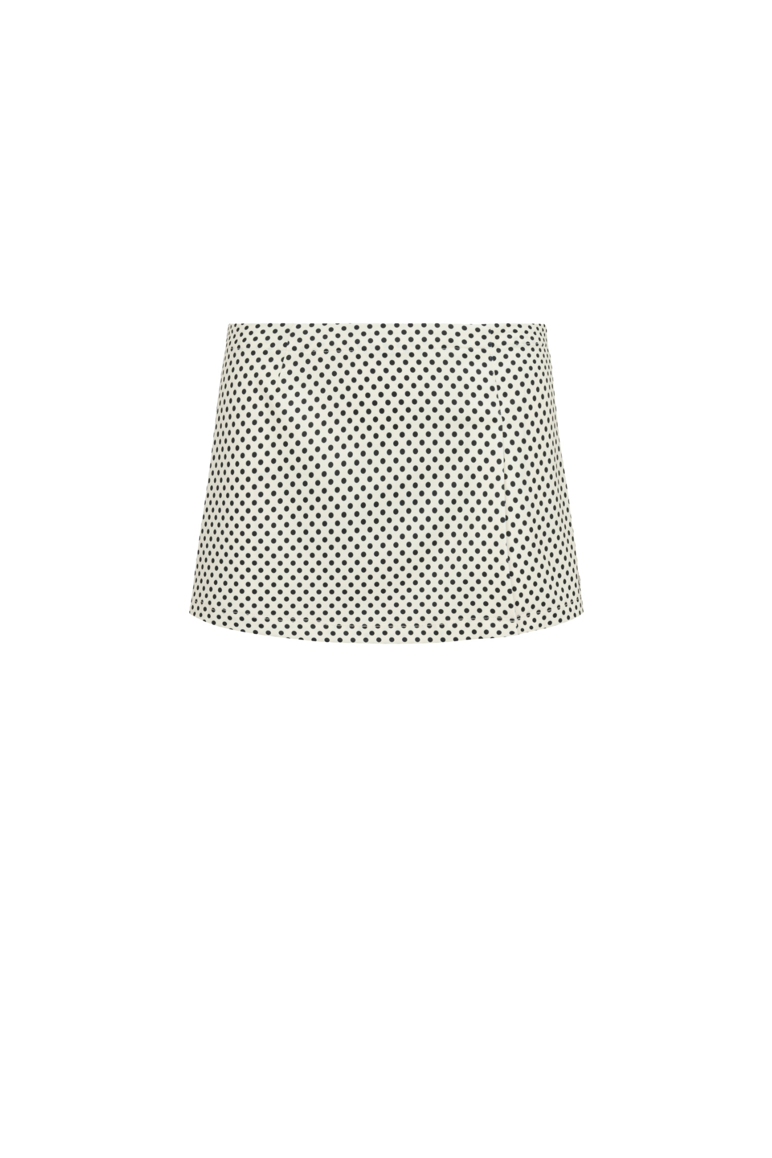 MICRO MINI SKIRT - BUTTER POLKA DOT - 2