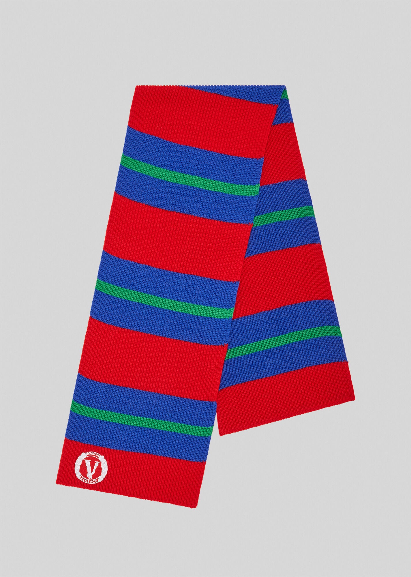 Virtus Crest Wool Scarf - 1