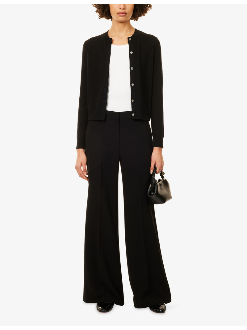 Theory Fluid Flared-Leg Woven Trousers outlook