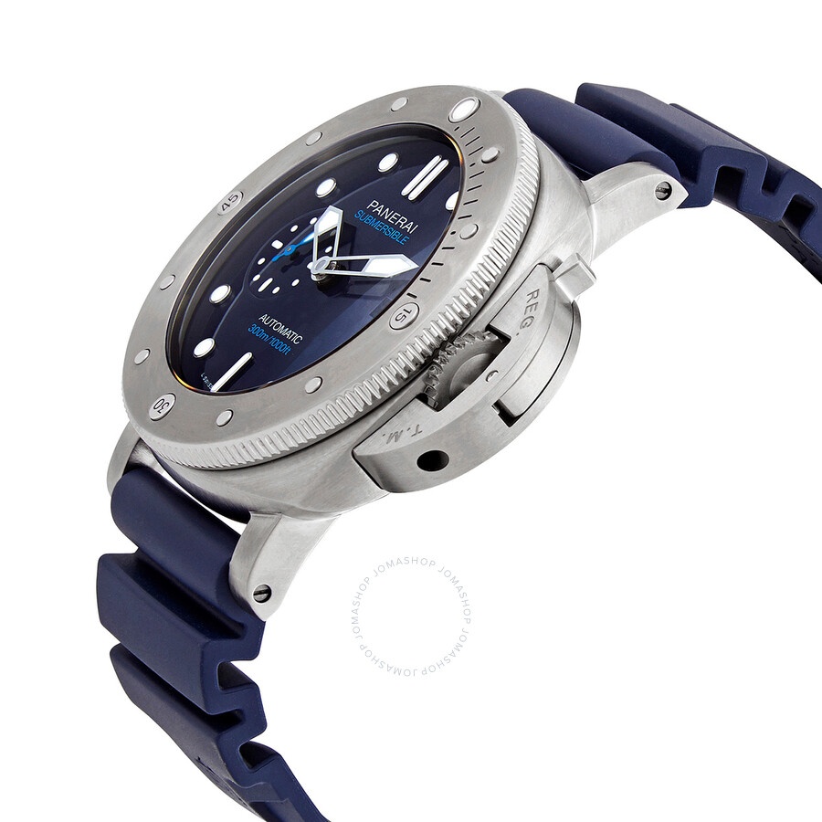 Panerai Submersible BMG-TECH Automatic Blue Dial Men's Watch PAM00692 - 2