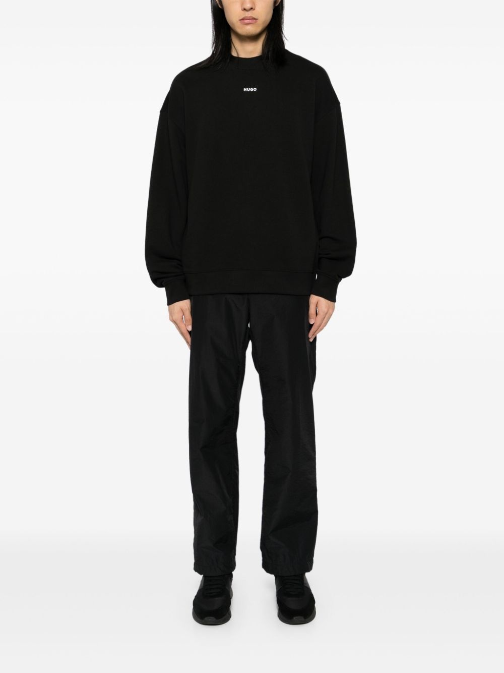 logo print sweatshirt - 2