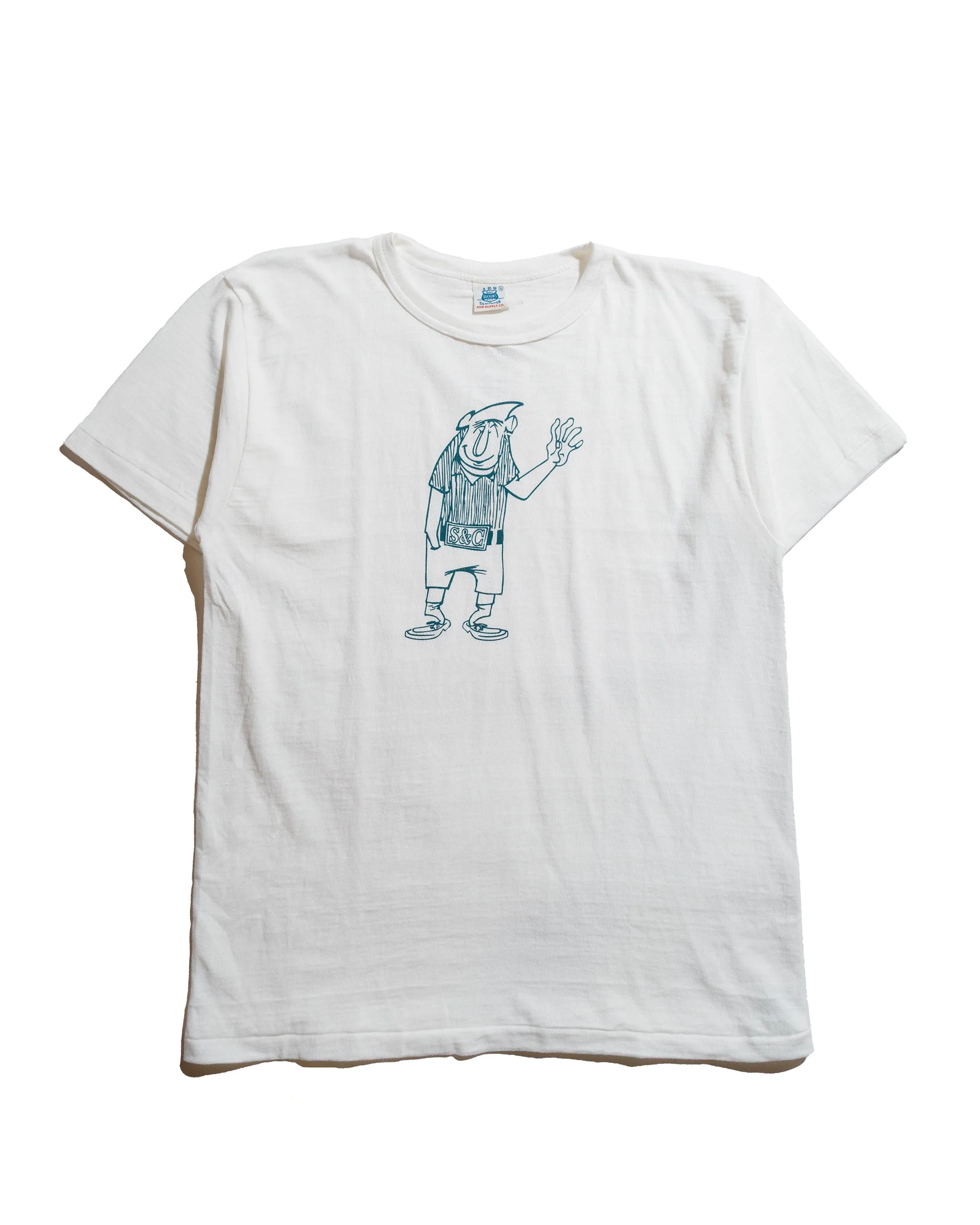 Lot. JG-CS06 Hello T-Shirt Off White - 1