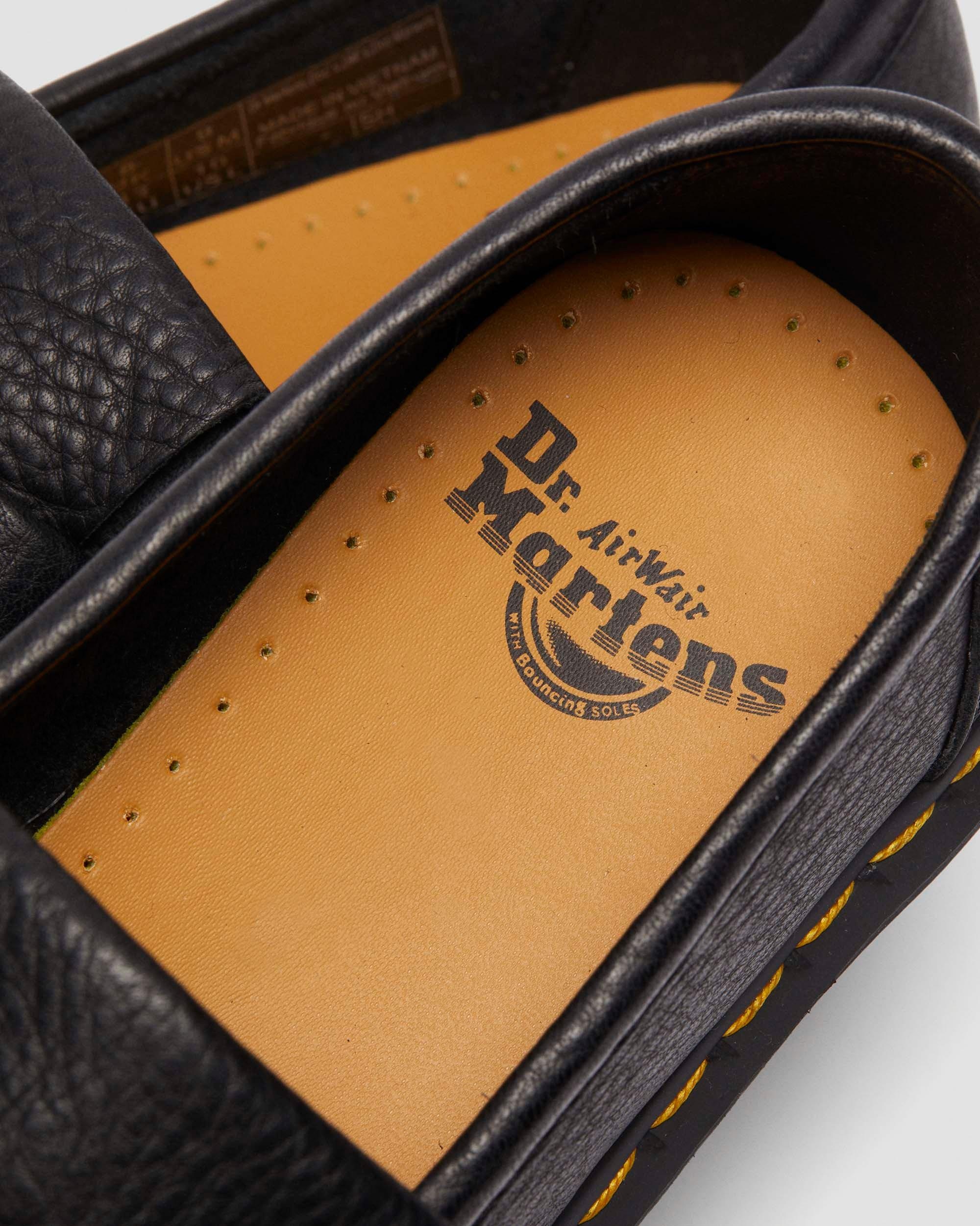 Adrian Yellow Stitch Ambassador Leather Loafers - 8