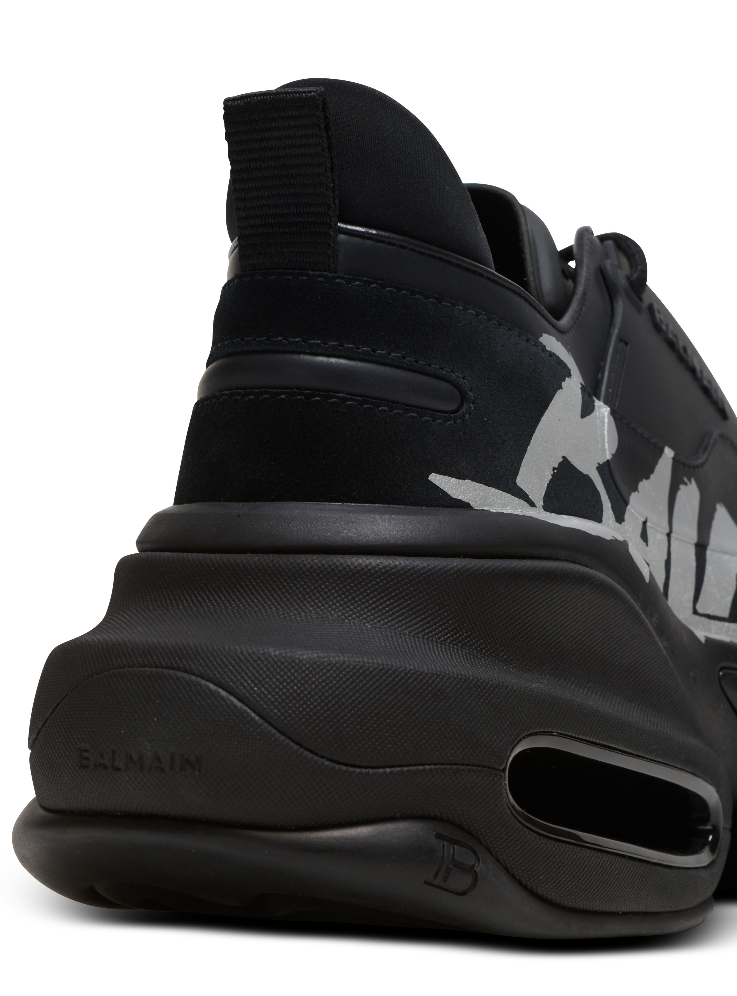 B-Bold trainers in rubberised leather and neoprene - 8