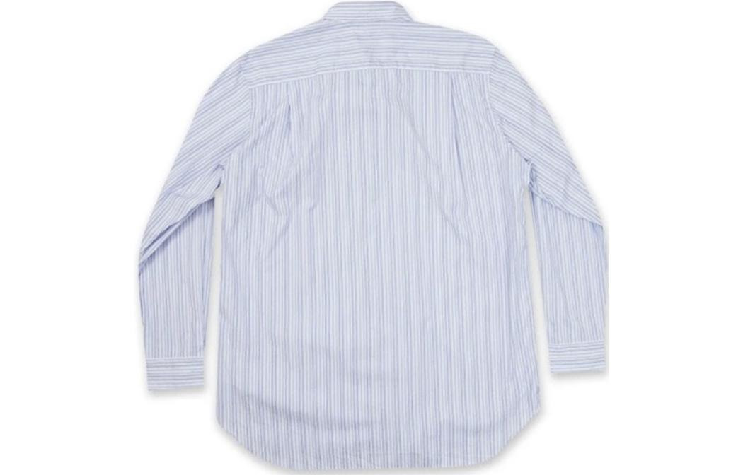 (WMNS) COMME des GARCONS PLAY Striped Shirt Black Emblem 'Blue' AZ-B009-051-1 - 3
