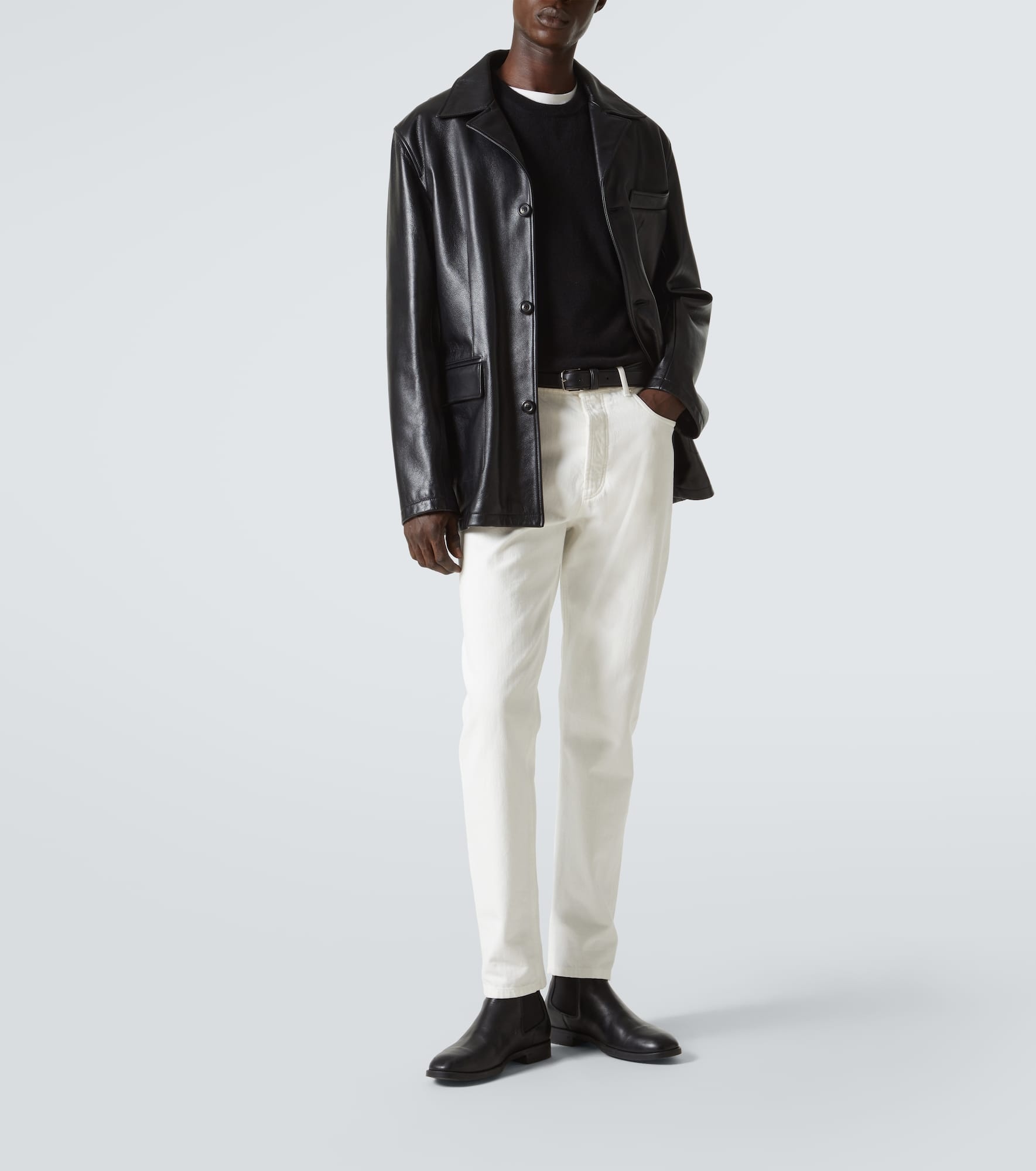 Cashmere crewneck sweater - 2