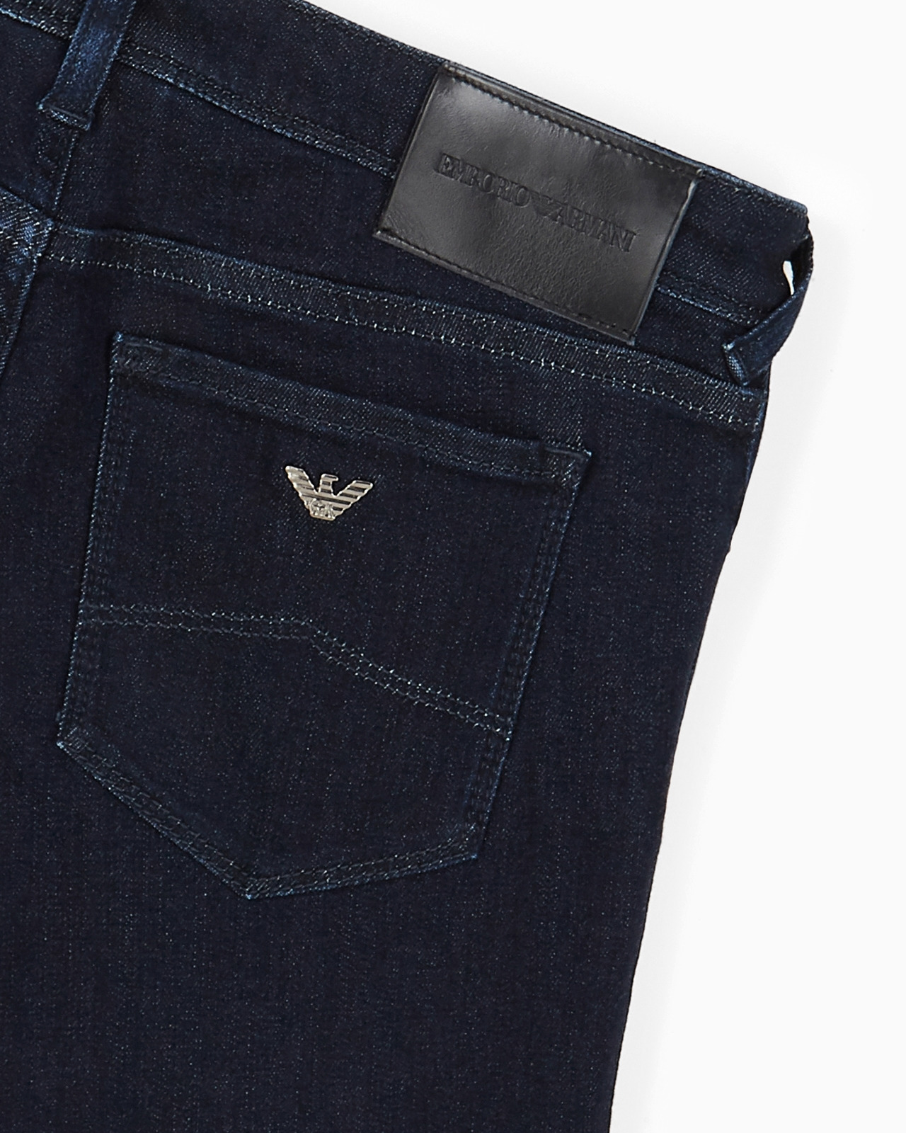 J28 High-waisted super-skinny leg jeans in a viscose-blend denim - 7
