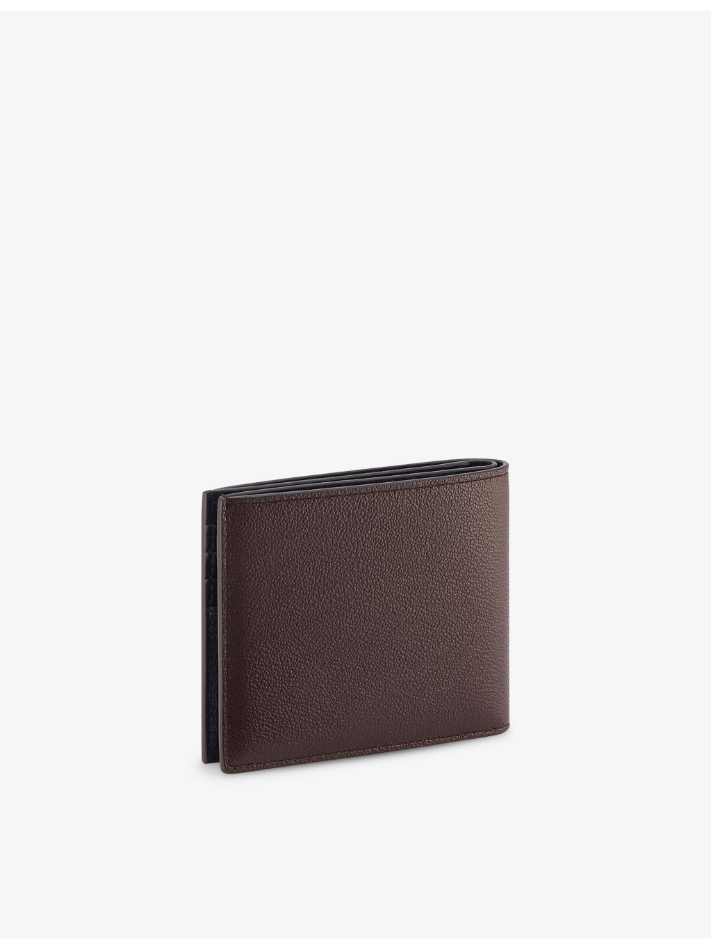 Man Hipster Leather Compact Wallet - 3