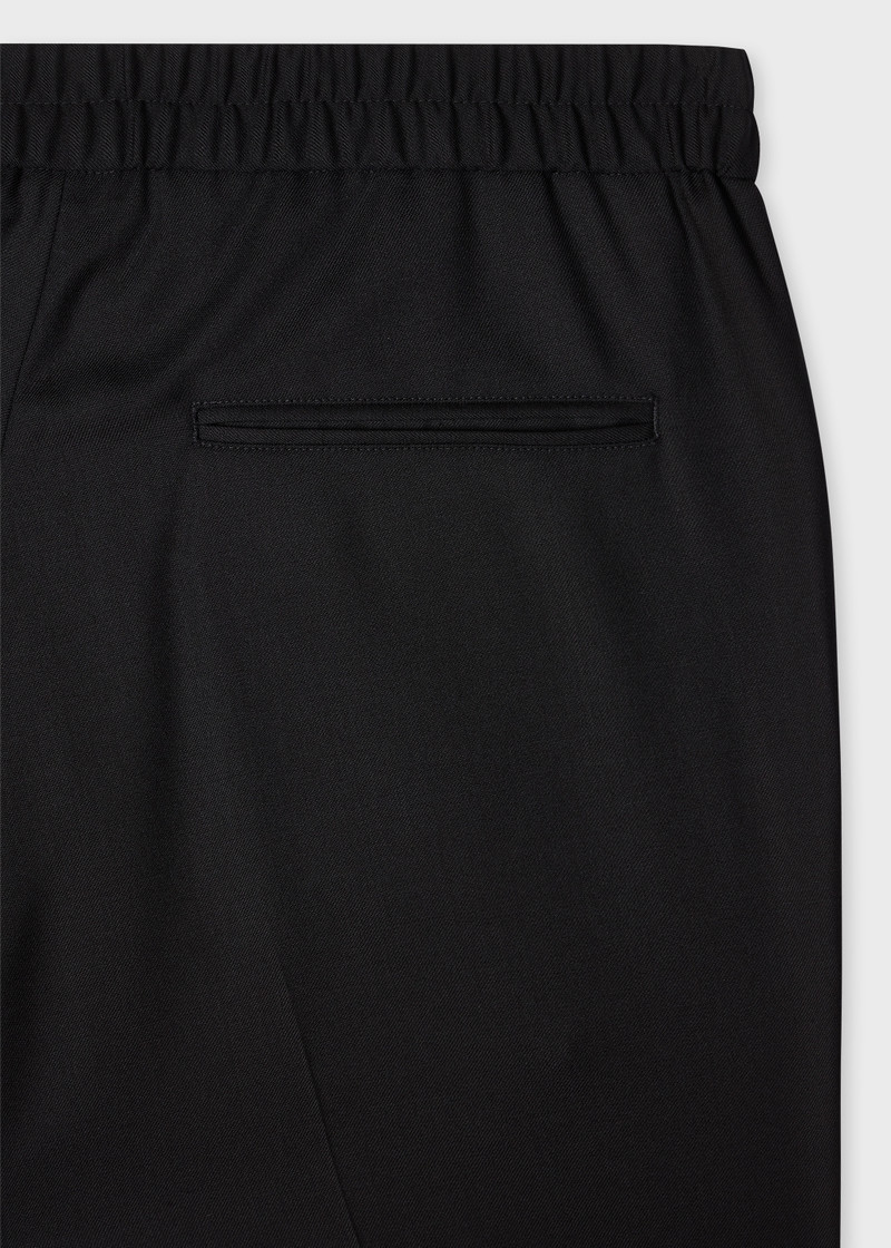 The Soho - Tailored-Fit Black Wool 'A Suit To Travel In' Suit 15
