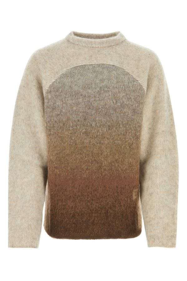Multicolor mohair blend sweater - 1