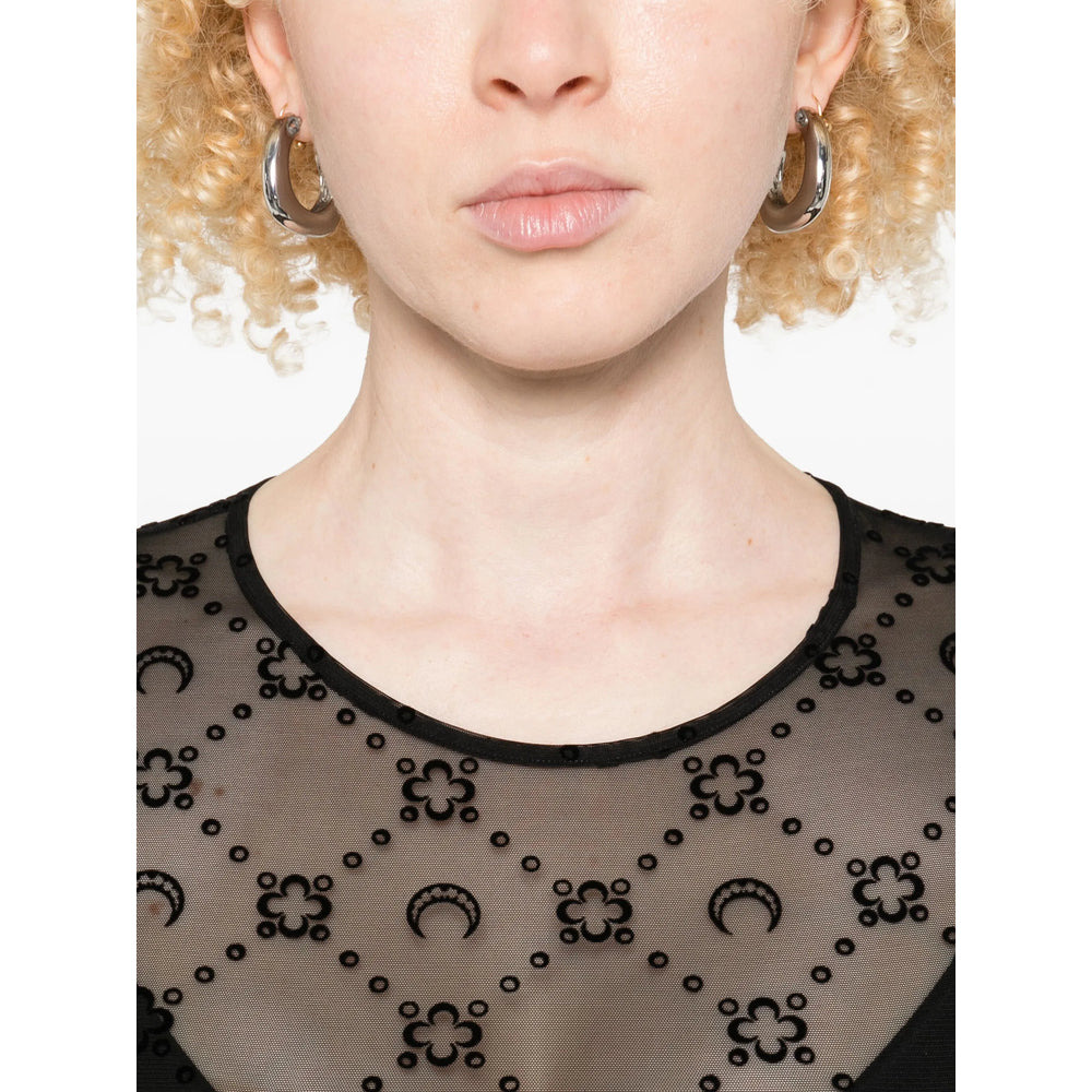 Marine Serre Black Dresses - Evening Dresses Women - 4