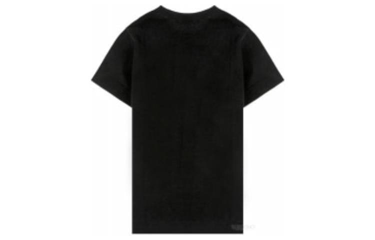 (WMNS) COMME des GARCONS PLAY Double Hearts Tee 'Black' AZ-T225-051-1 - 2